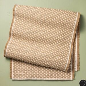 90”x20” Hearth and Hand Table Runner Jute